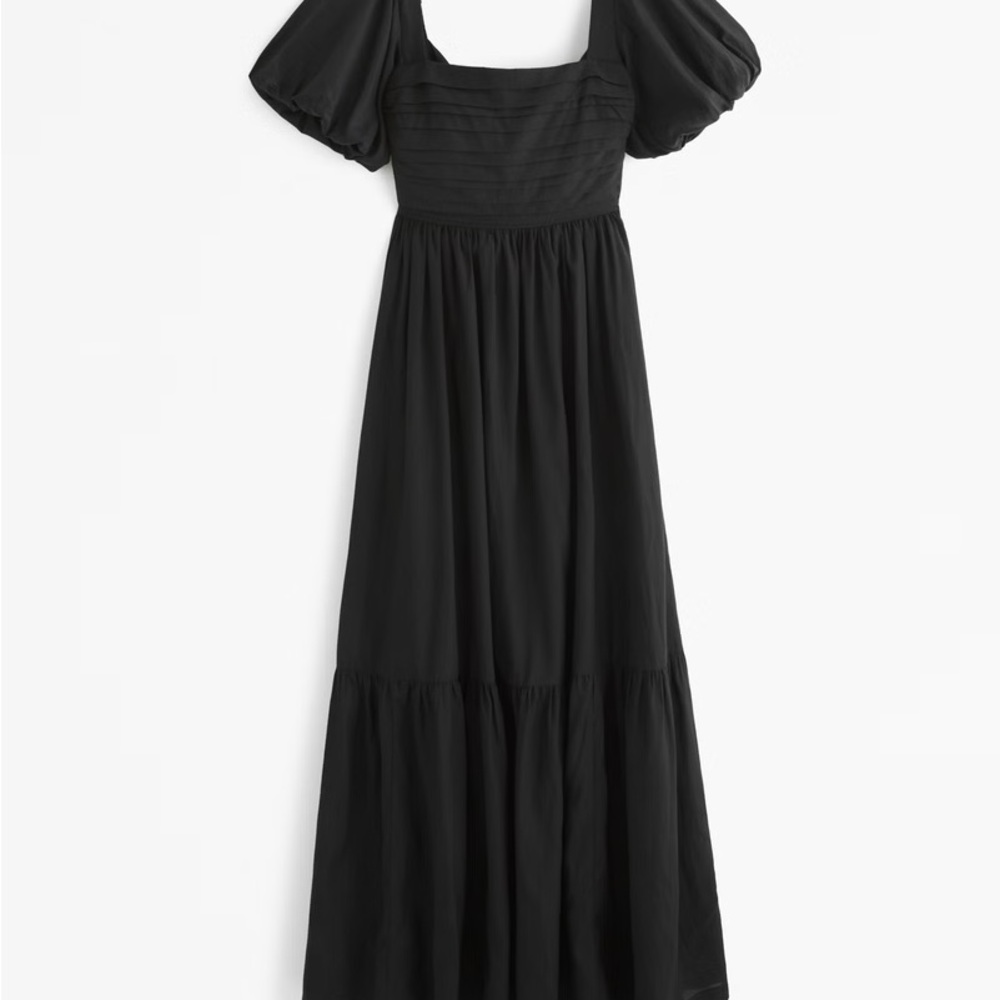 Elegant Black Maxi Dress